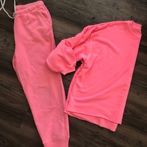 Aerie Sunday soft matching set